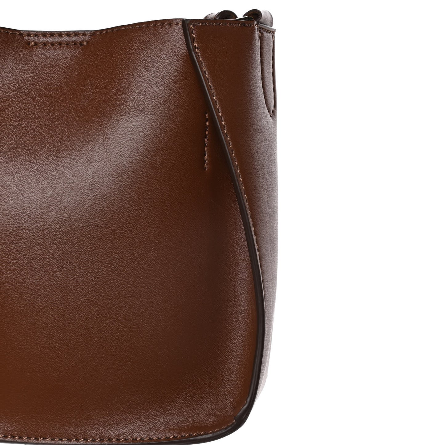 Eco Alter Nappa Perforated Logo Tiny Crossbody Cinnamon