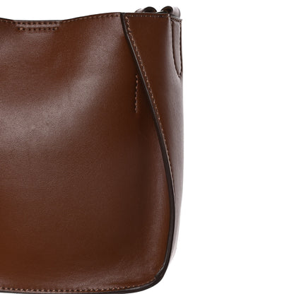 Stella McCartney Eco Alter Nappa Perforated Logo Tiny Crossbody Cinnamon 11 of 14