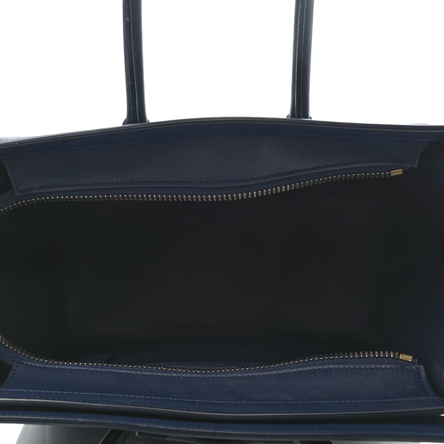 Celine Smooth Calfskin Micro Luggage Ink 4 of 4