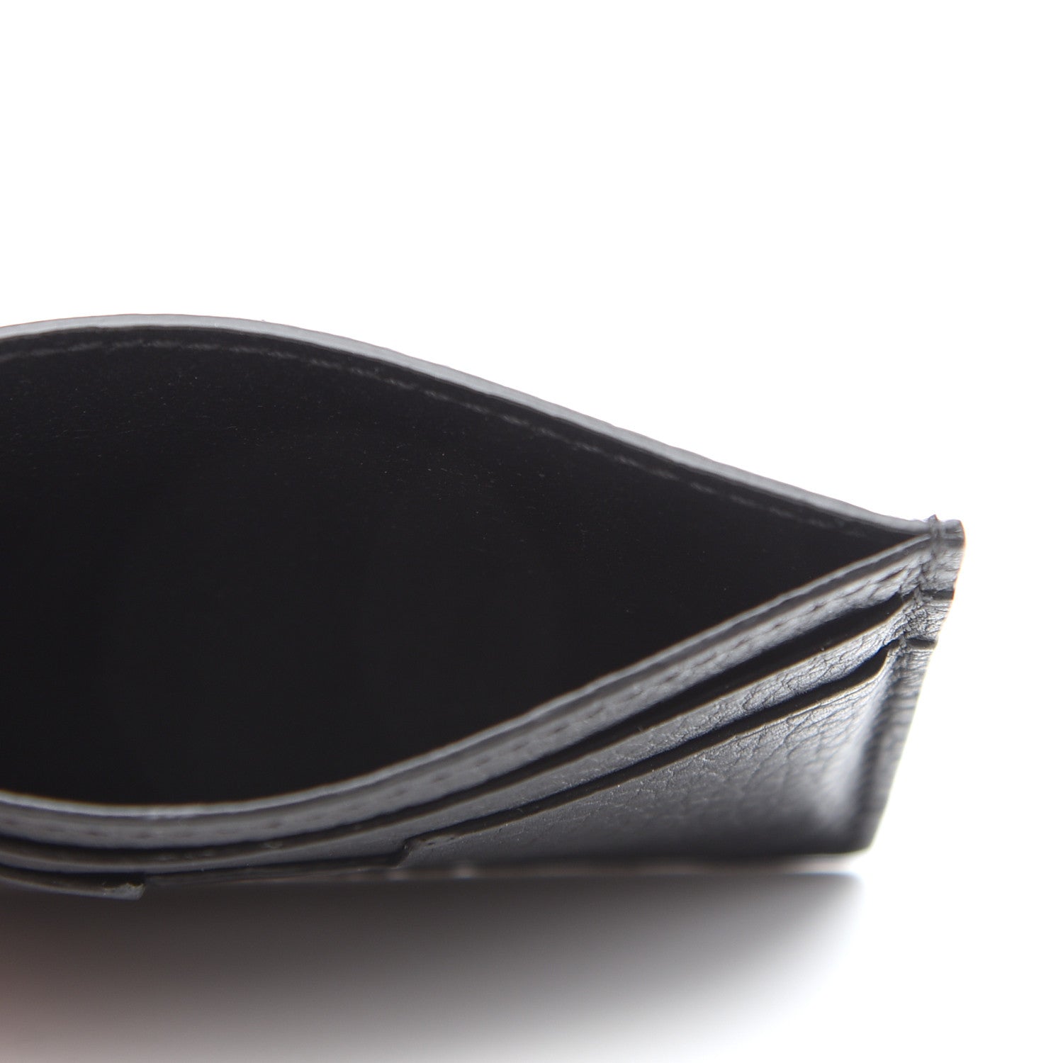Tom Ford Grained Calfskin Card Holder Black 5 of 6