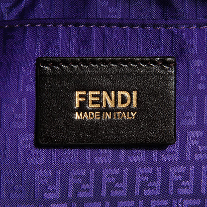 Fendi Zucca Spalmati Pochette Tobacco Viola 7 of 10