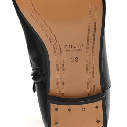 Gucci Malaga Kid Womens Jordaan Ankle Boots 38 Black 6 of 8