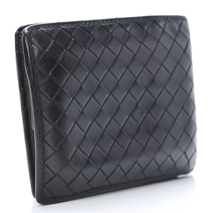 Bottega Veneta Nappa Intrecciato Bi-Fold Wallet Black 3 of 11