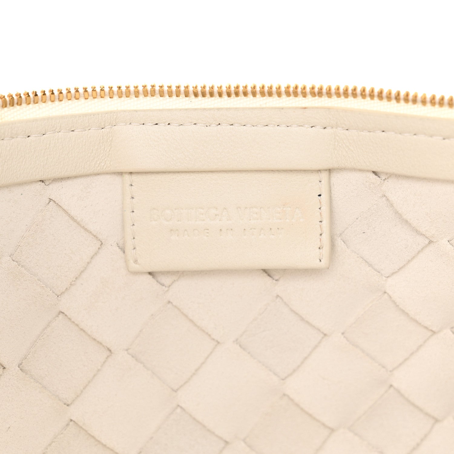 Bottega Veneta Nappa Intrecciato Medium Turn Pouch White 6 of 10