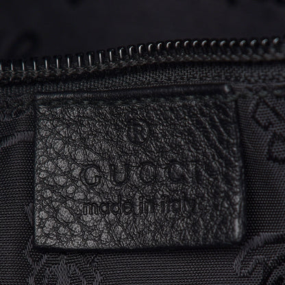Gucci Guccissima Medium Carry On Duffle Black 5 of 9