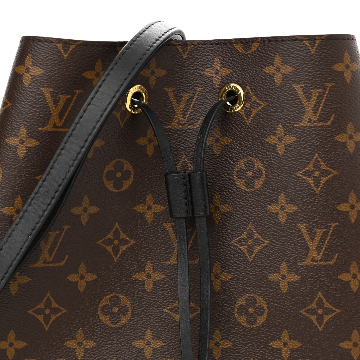 Louis Vuitton Monogram Neonoe MM Black 7 of 9