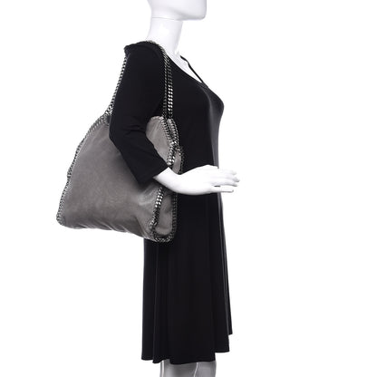 Stella McCartney Shaggy Deer Small Falabella Tote Grey 2 of 9