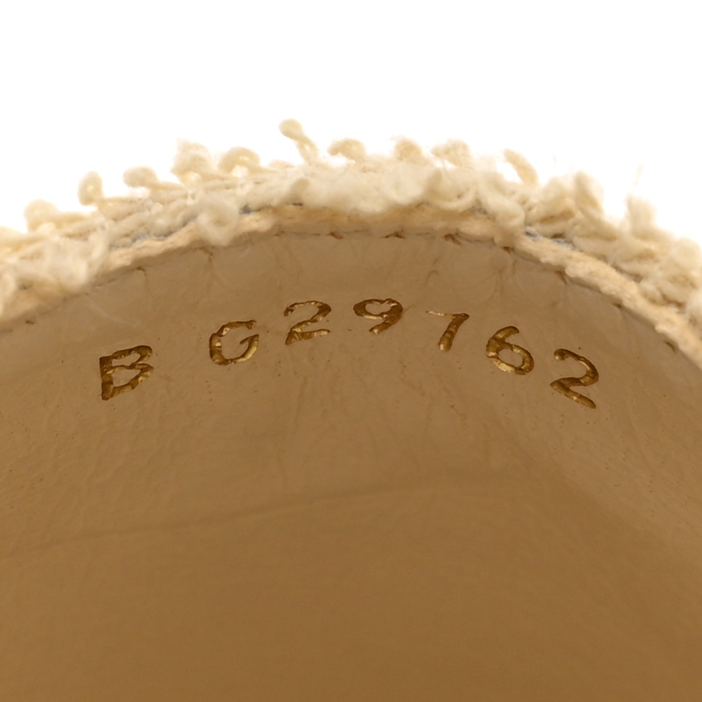 Fabric CC Espadrilles 40 Ecru Light Beige
