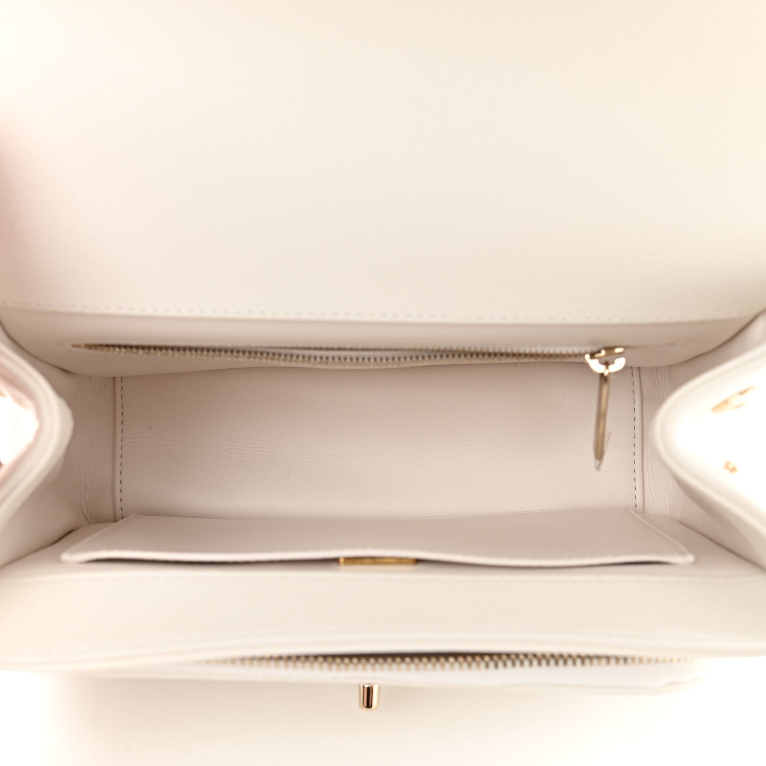 Chanel Caviar Quilted Medium Business Affinity Flap White 5 of 11