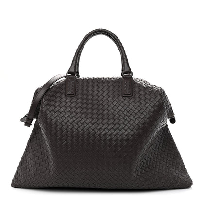 Bottega Veneta Nappa Intrecciato Maxi Convertible Tote Ebano 3 of 11
