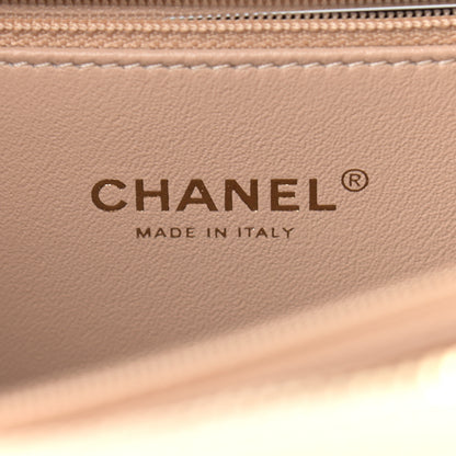 Chanel Caviar Quilted Medium CC Filigree Vanity Case Beige 6 of 11