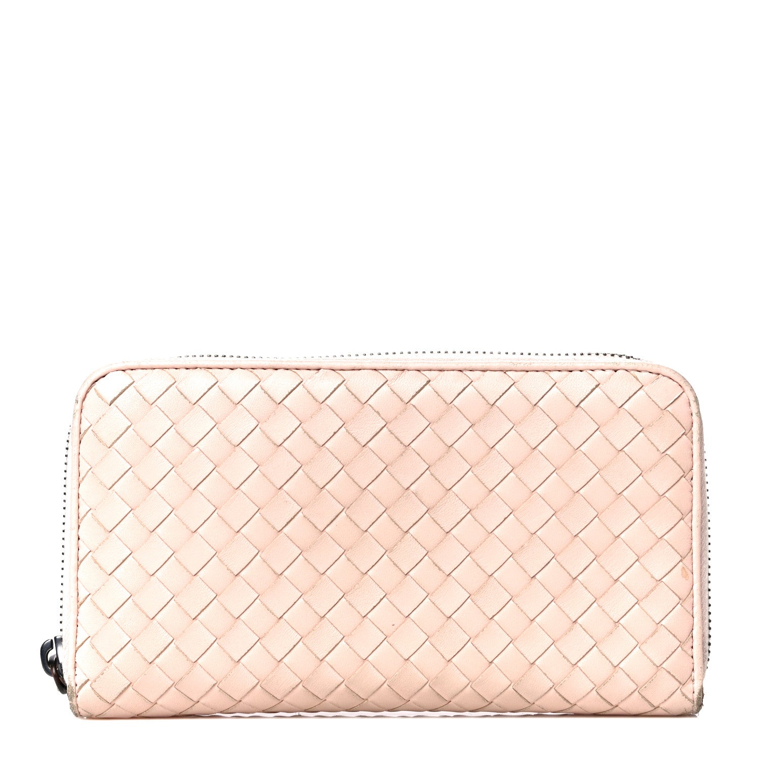 Bottega Veneta Nappa Intrecciato Zip Around Wallet Petale 1 of 23