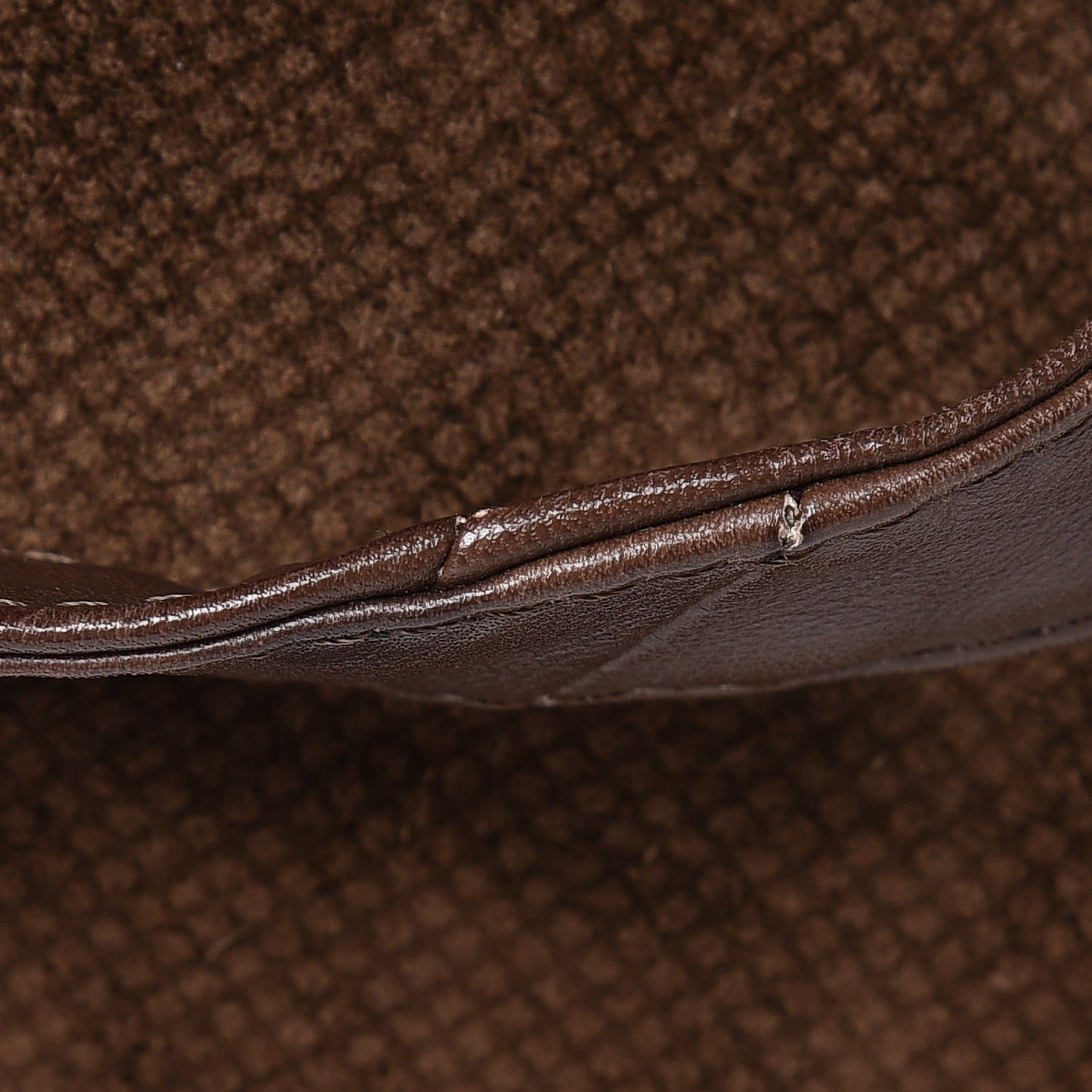 Suede Drawstring Shoulder Bag Brown