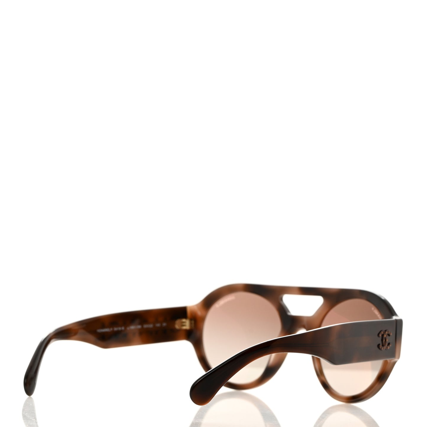 Resin Crystal Polarized Sunglasses 5419-B Tortoise