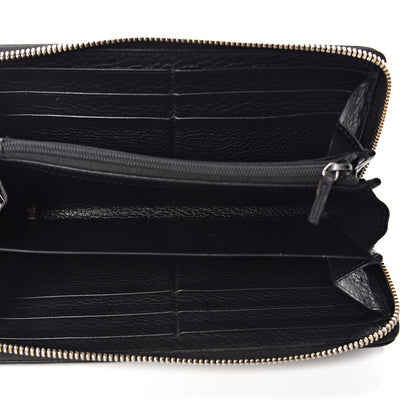 Gucci Calfskin Soho Zip Around Wallet Black 7 of 10
