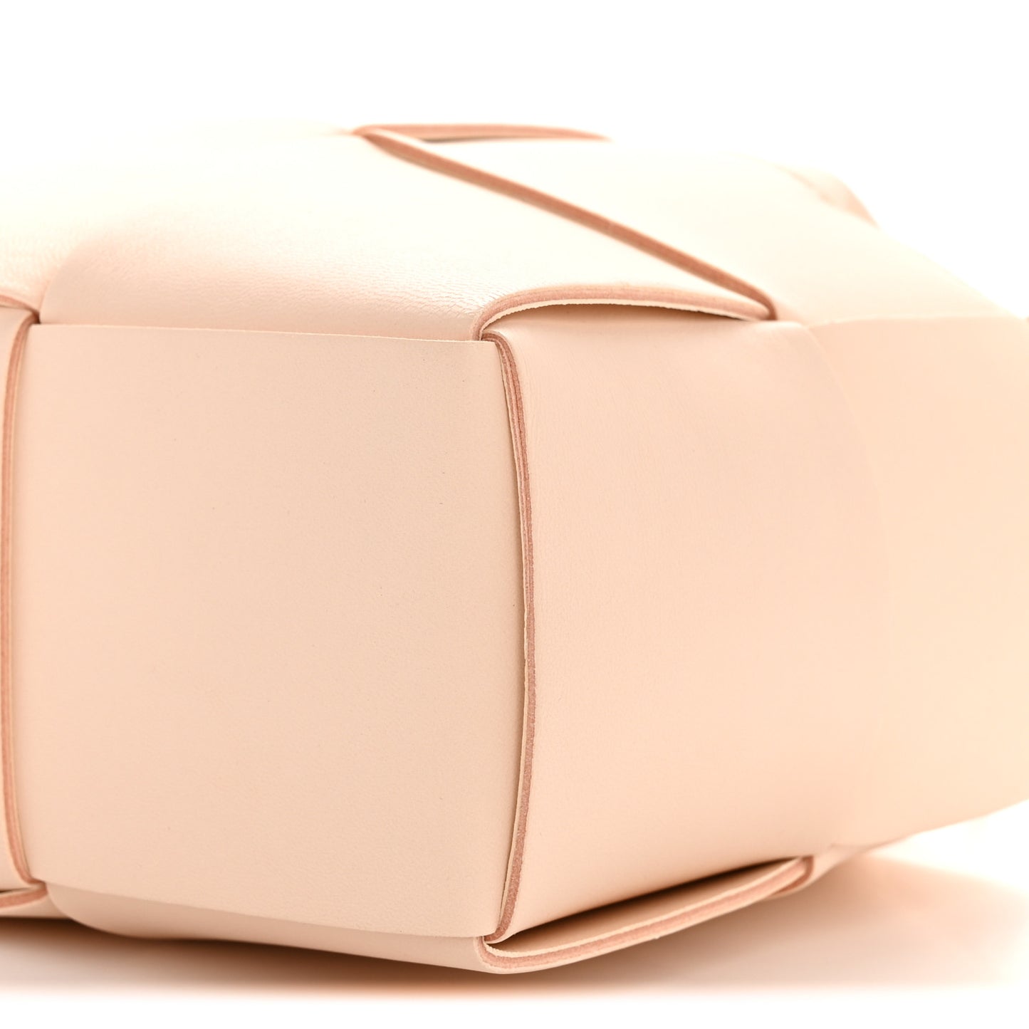 Nappa Maxi Intrecciato Mini Arco Tote Macaroon