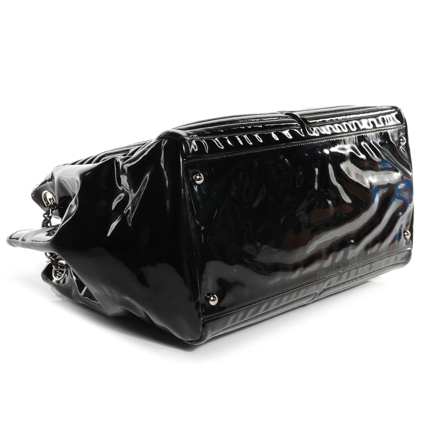 Vinyl Coco Ming Tote Black