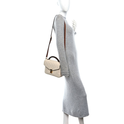 Louis Vuitton Empreinte Braided Pochette Metis Creme Beige Caramel 2 of 9