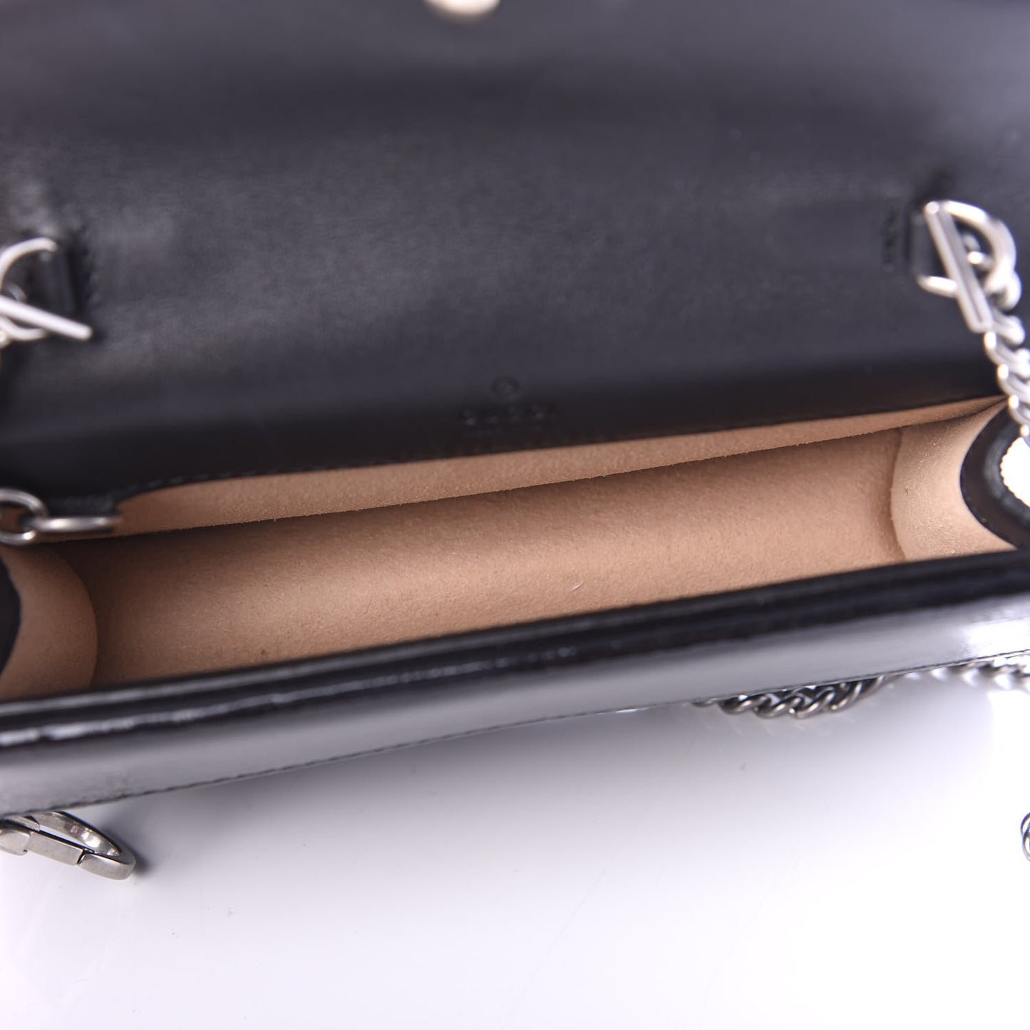 Velvet GG Monogram Super Mini Dionysus Shoulder Bag Blue Beige Black