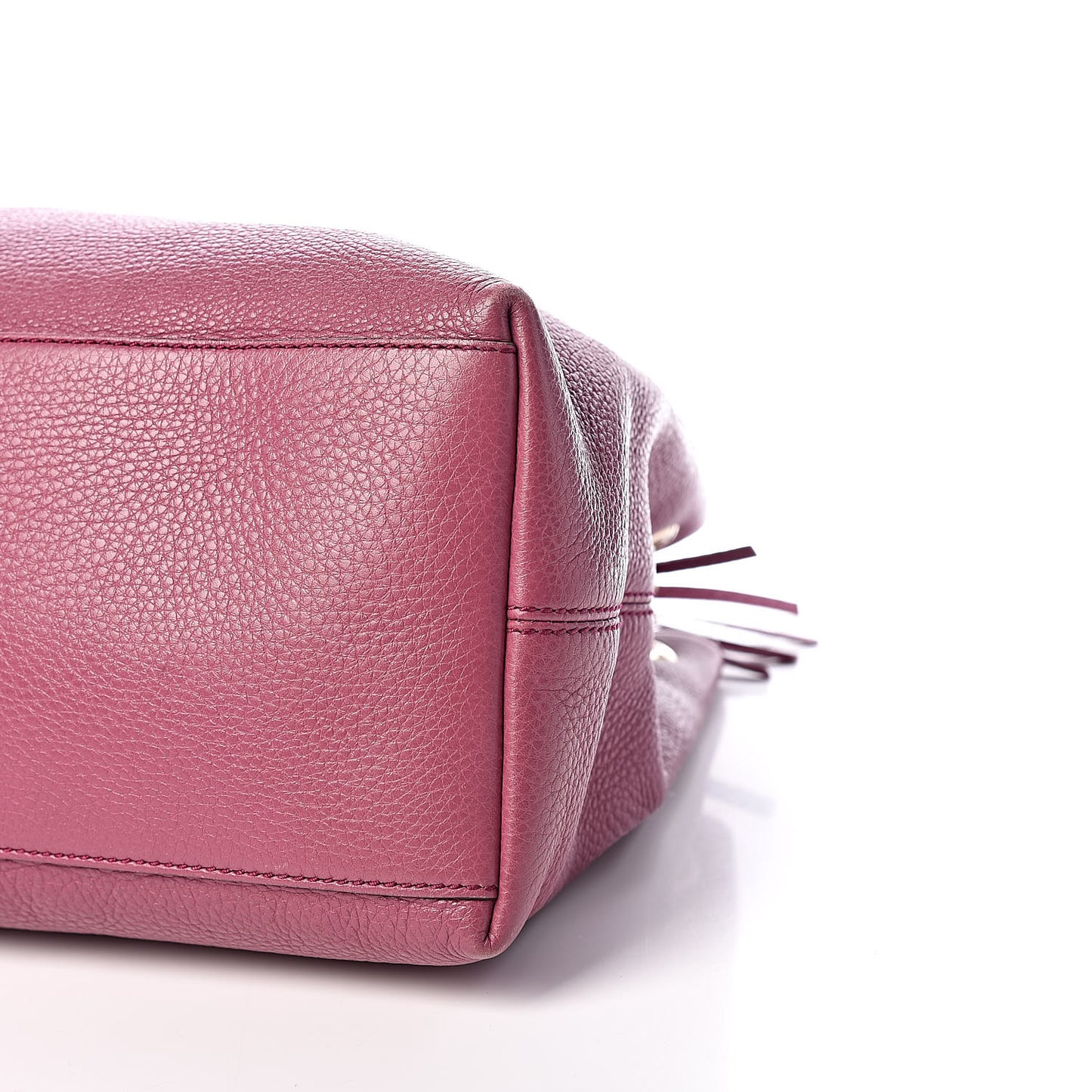 Pebbled Calfskin Medium Soho Chain Shoulder Bag Peonia Flower