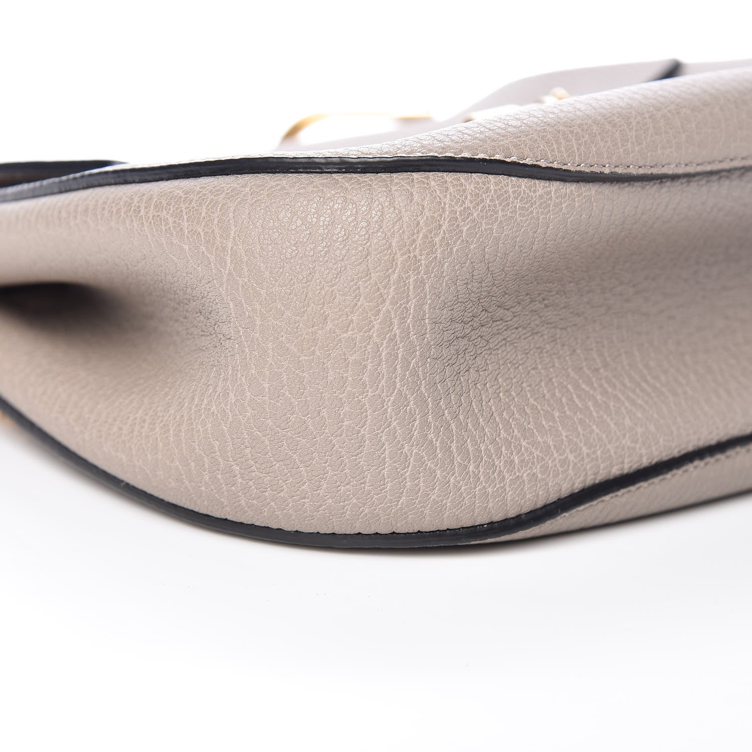 Chloe Grained Lambskin Drew Shoulder Bag Motty Grey 8 of 10