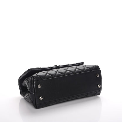 Chanel Caviar Quilted Mini Coco Handle Flap Black 4 of 8