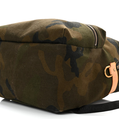 Louis Vuitton X SUPREME Canvas Camouflage Apollo Backpack 9 of 9