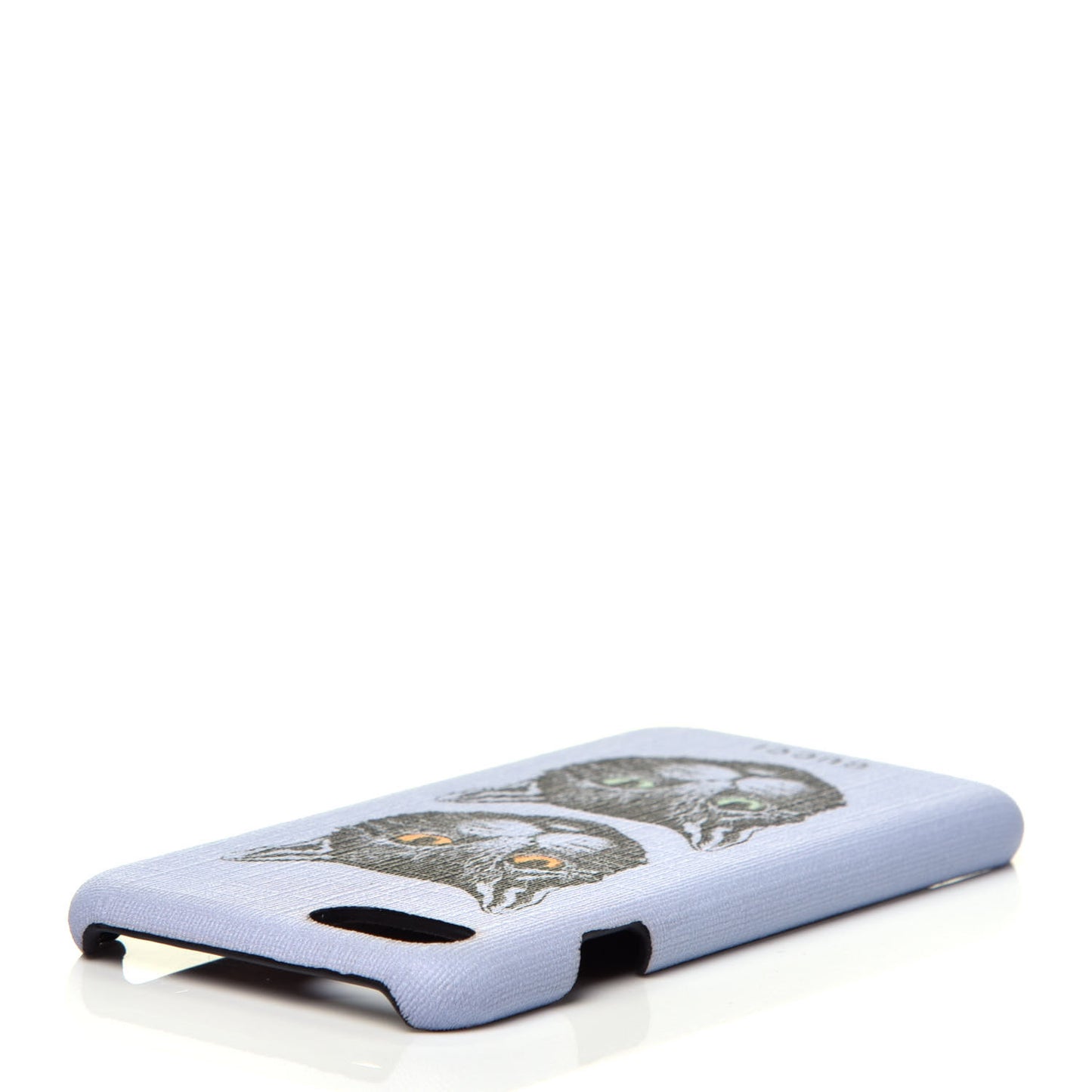 Coated Canvas Mystic Cat iPhone 7/8 Case Blue