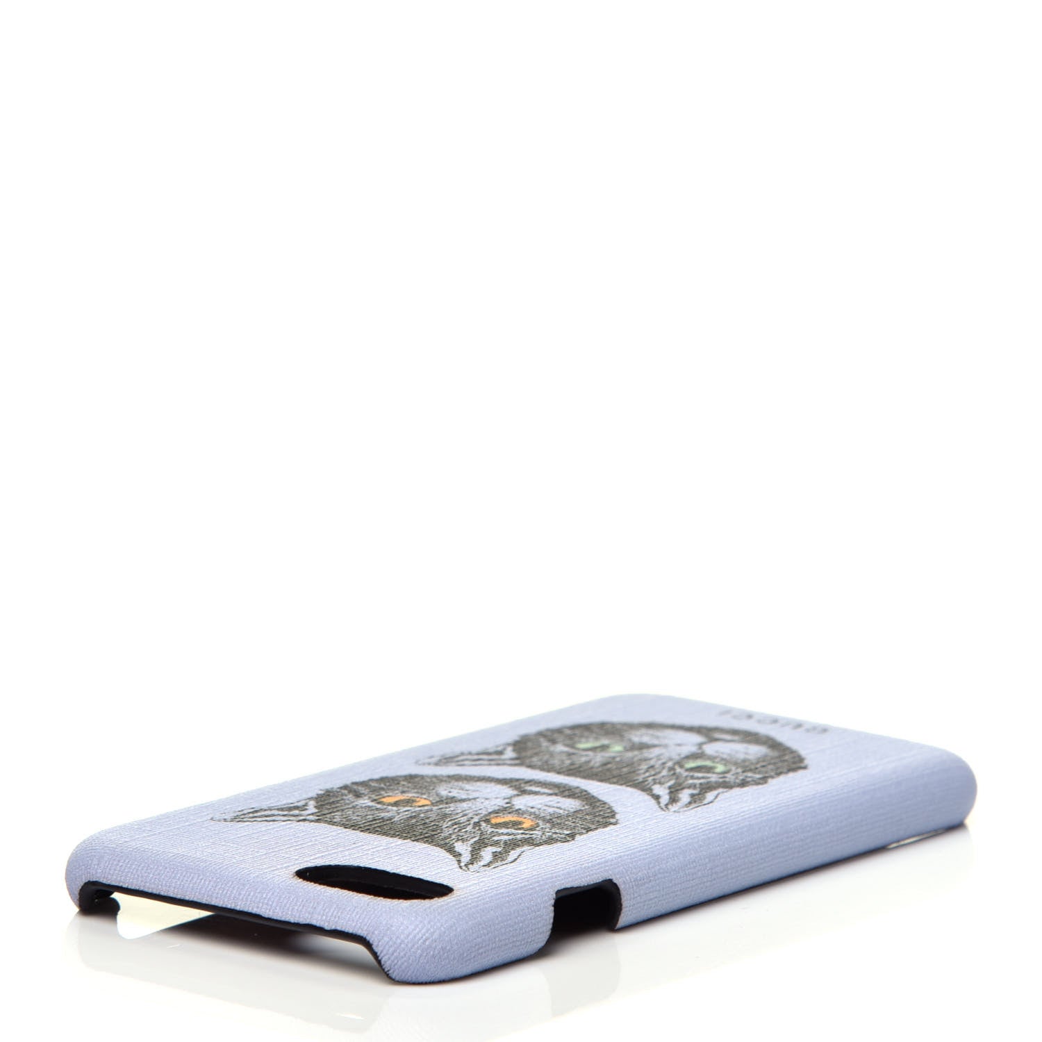Gucci Coated Canvas Mystic Cat iPhone 7/8 Case Blue 3 of 6