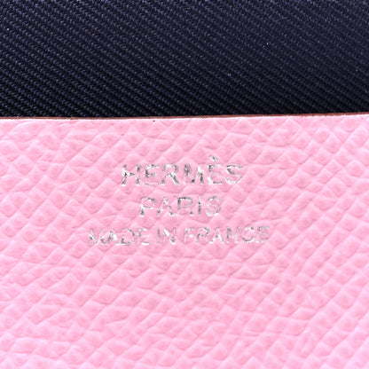 Hermes Epsom Swift Nouveau To Go Wallet Mauve Sylvestre Lime Cuivre Caban 7 of 13