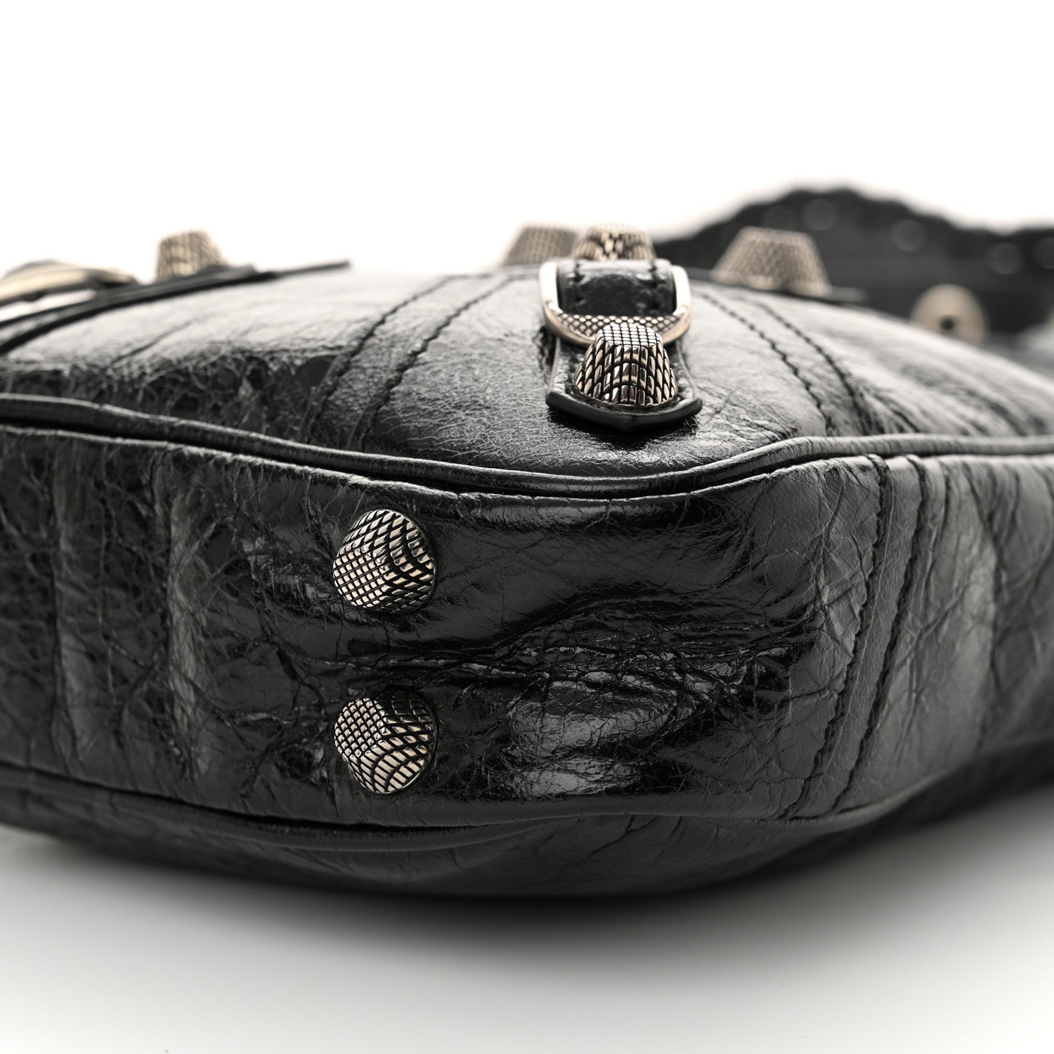 Balenciaga Agneau Arena Le Cagole Crossbody Bag Black 10 of 10