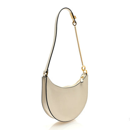 Valentino Garavani Calfskin Mini Vlogo Hobo Bag White 3 of 8
