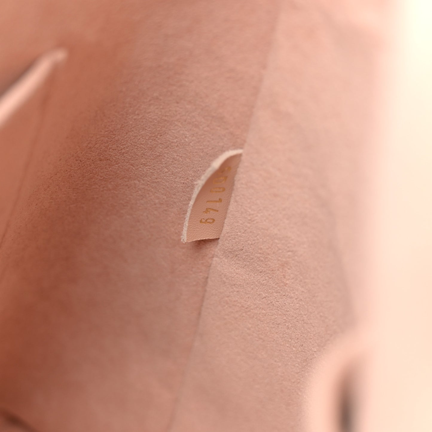 Empreinte V Tote MM Beige Rose Creme