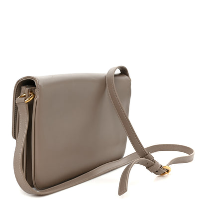 Saint Laurent Smooth Calfskin Le Maillon Satchel Greyish Brown 2 of 10