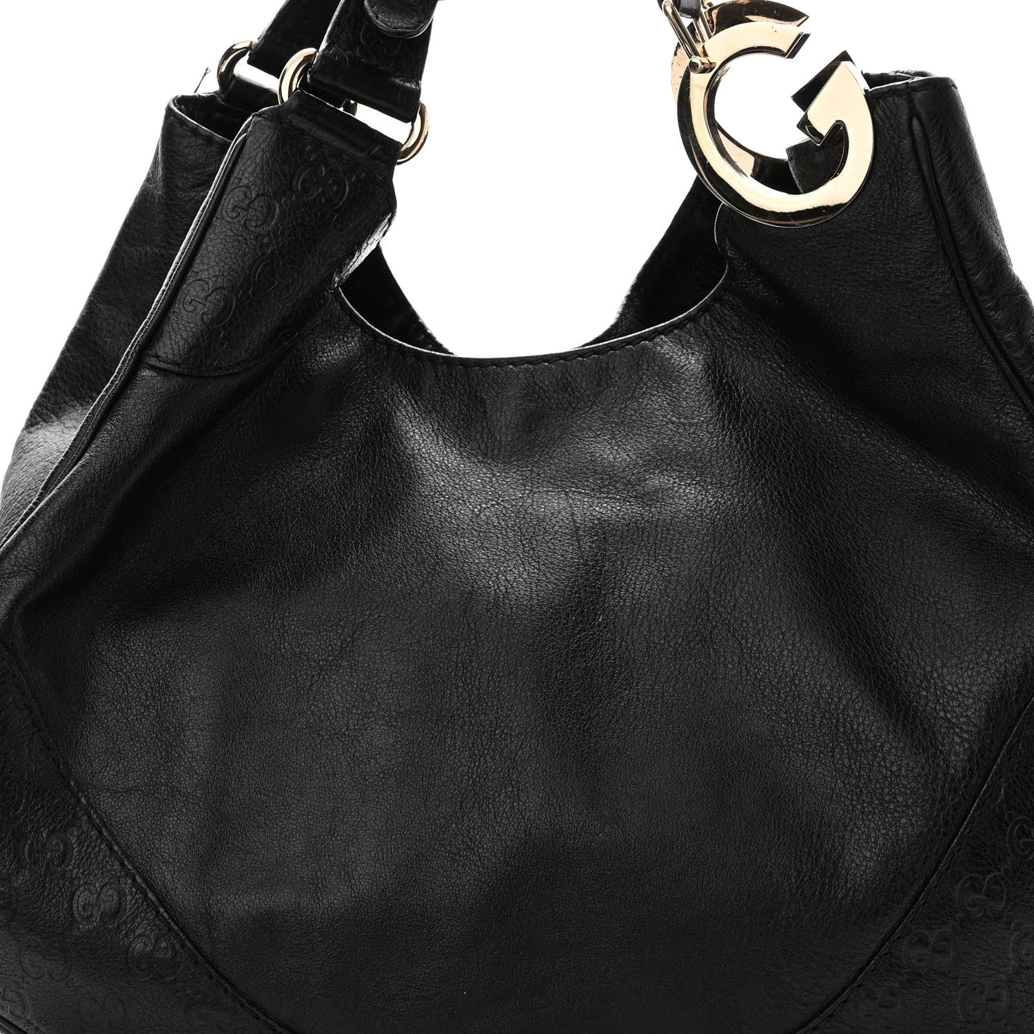 Gucci Guccissima Charlotte Tote Black 8 of 10