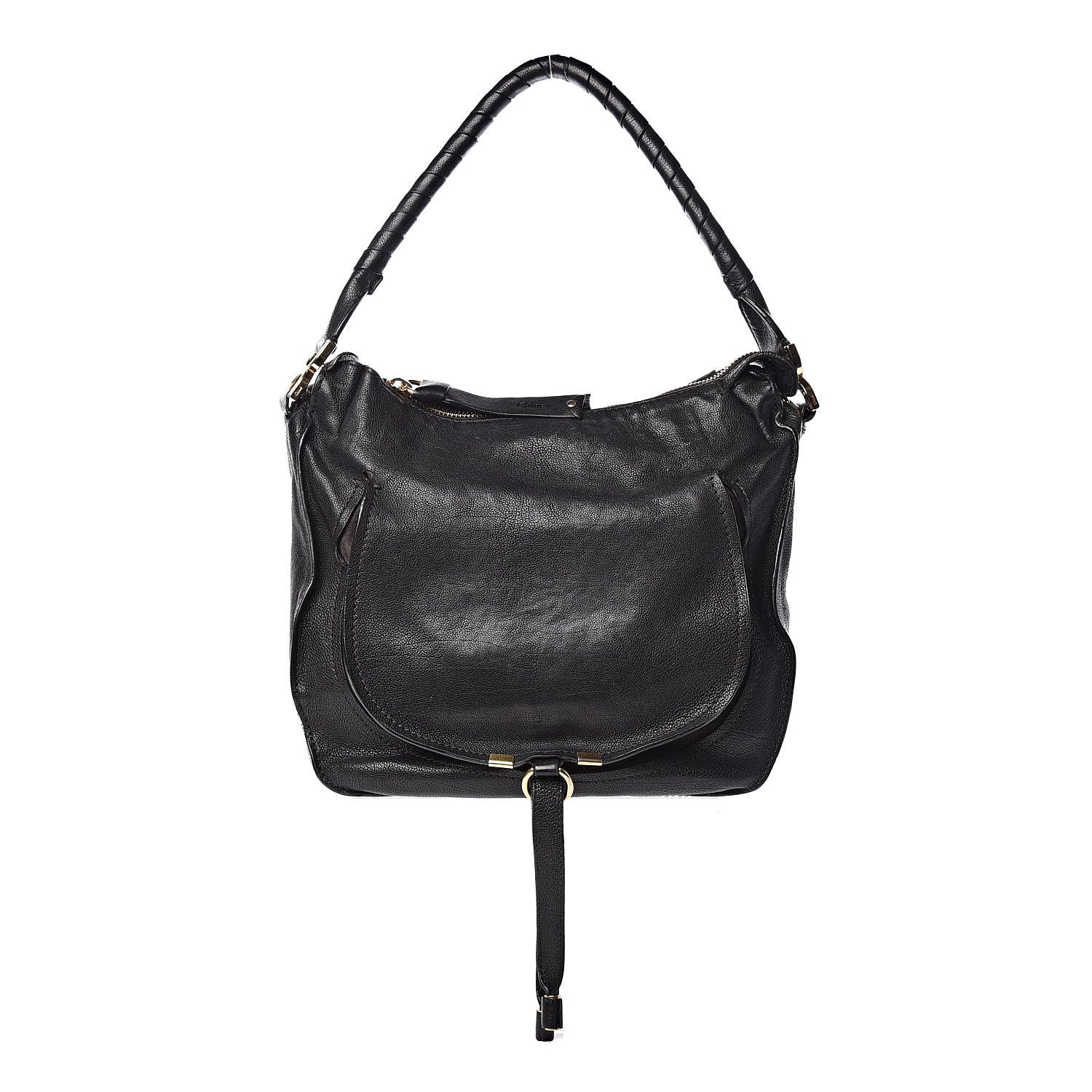Chloe Calfskin Medium Marcie Nude Hobo Black 1 of 22