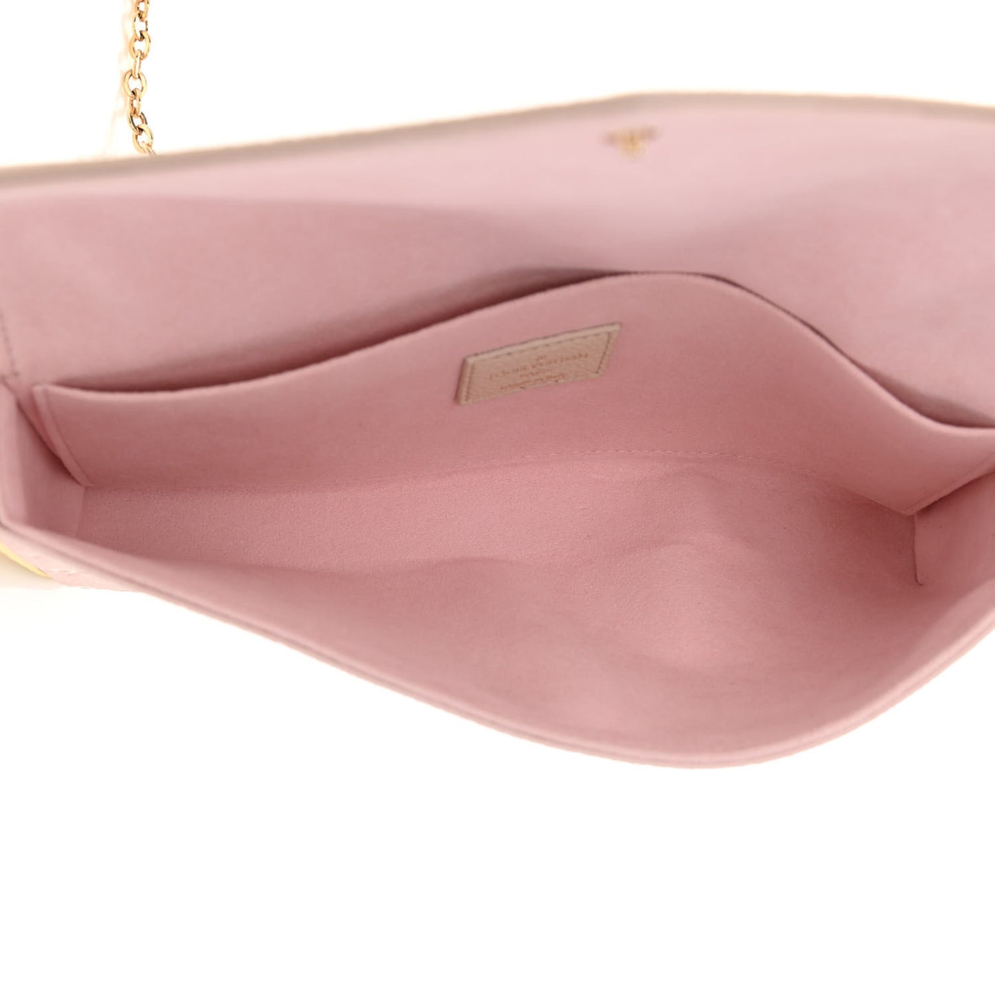 Empreinte Spring in the City Felicie Pochette Chain Wallet Pink Beige Yellow