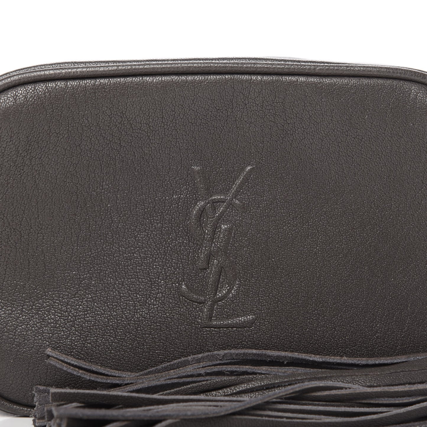 Lambskin Monogram Lou Belt Bag Asphalt