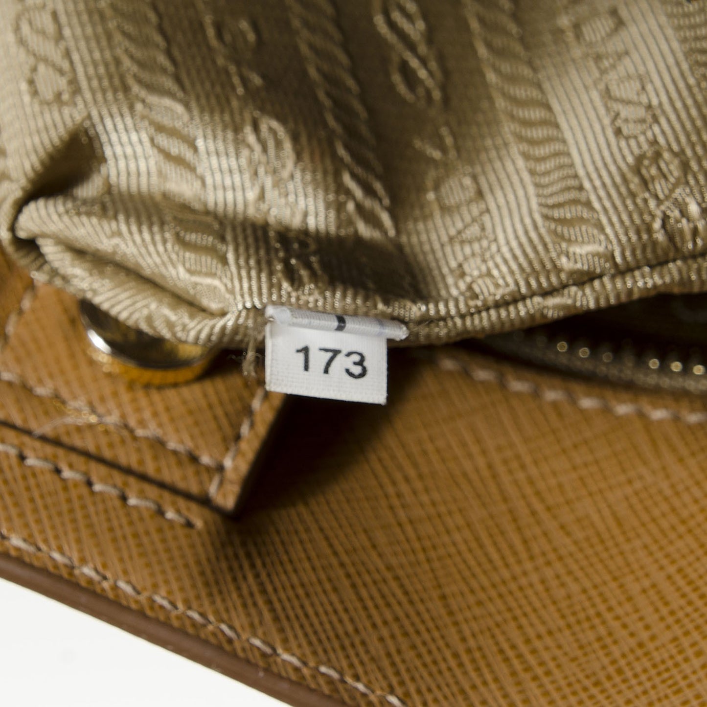 Saffiano Lux Large Tote Caramel