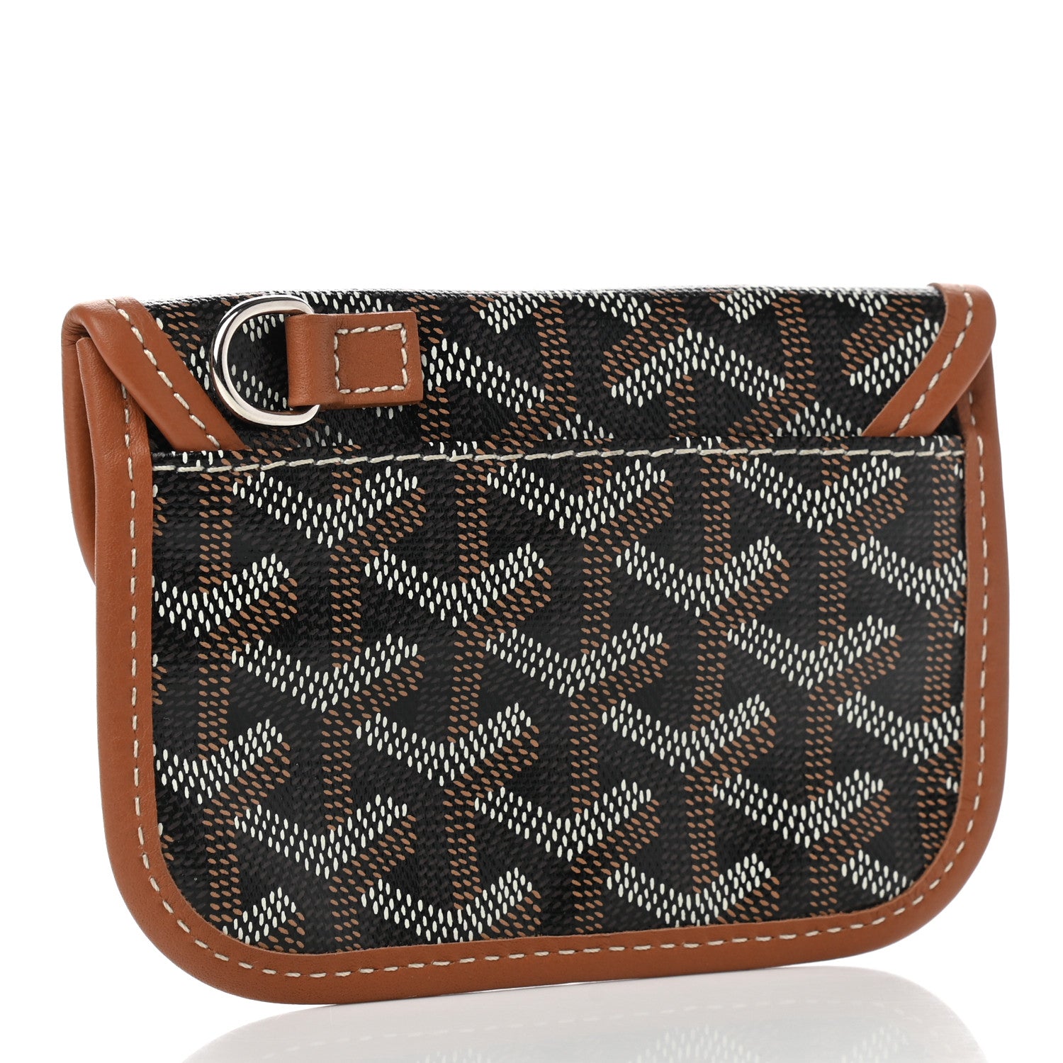 Goyard Goyardine Mini Anjou Pouch Black Gold 3 of 6