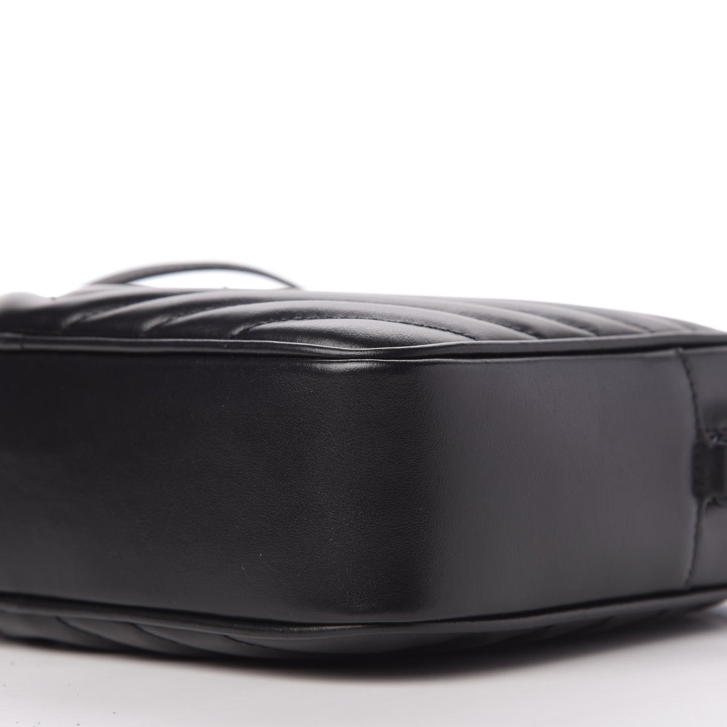 Calfskin Matelasse Monogram Lou Camera Bag Black