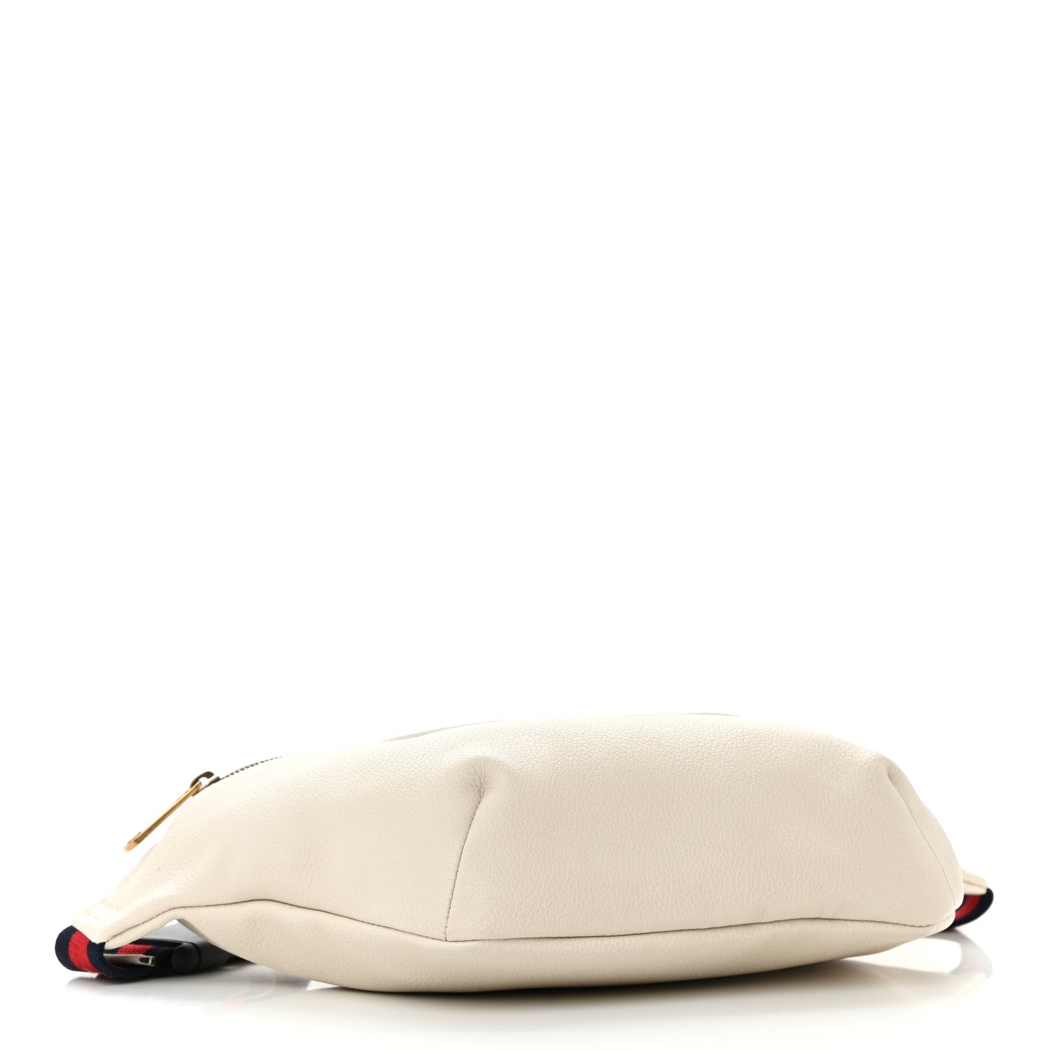 Gucci Grained Calfskin Logo Belt Bag White 4 of 12