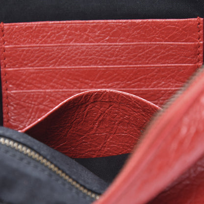 Balenciaga Agneau Classic Hardware XS Reporter Crossbody Rouge Tango 7 of 10