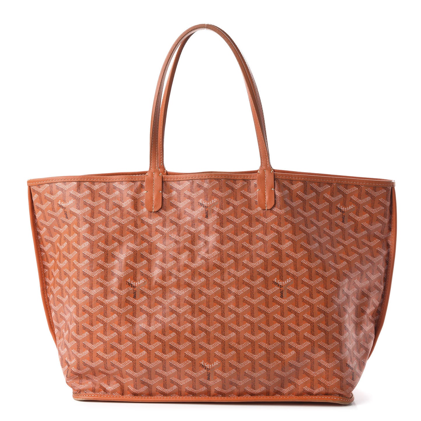 Goyardine Reversible Anjou PM Orange