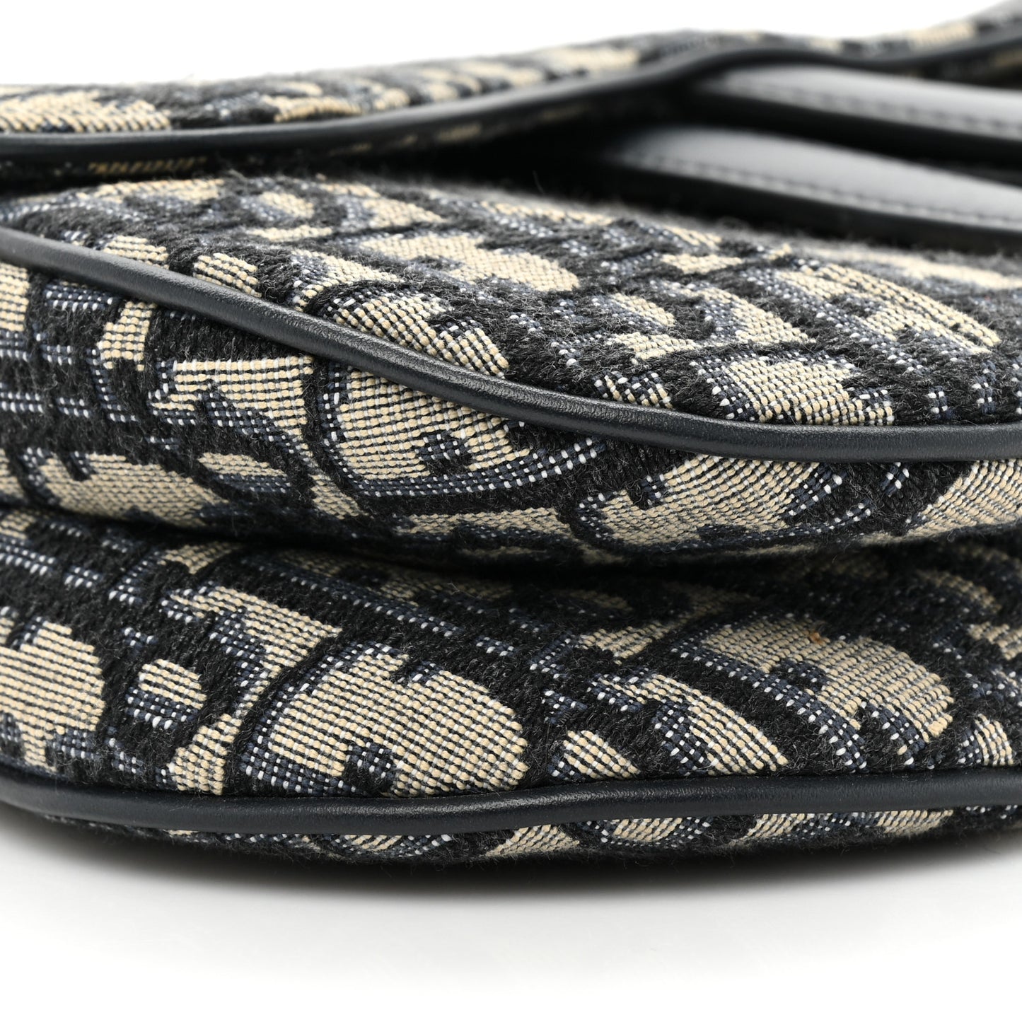 Oblique Mini Saddle Bag Blue