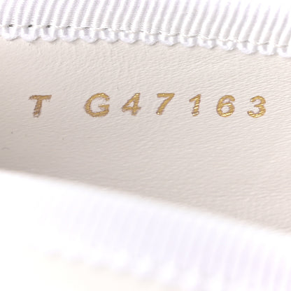 Chanel Lambskin Quilted CC Cambon Ballet Flats 35 White Black 9 of 10