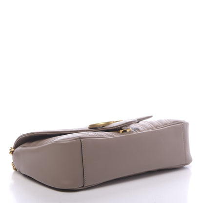 Gucci Calfskin Matelasse Small GG Marmont Shoulder Bag Porcelain Rose 4 of 10