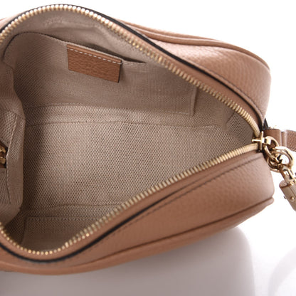 Gucci Pebbled Calfskin Small Soho Disco Bag Camelia 6 of 8
