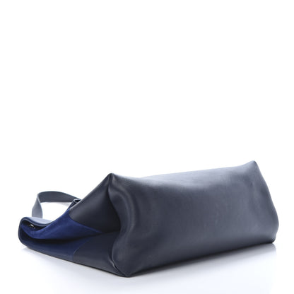 Celine Calfskin All Soft Shoulder Bag Indigo 5 of 15