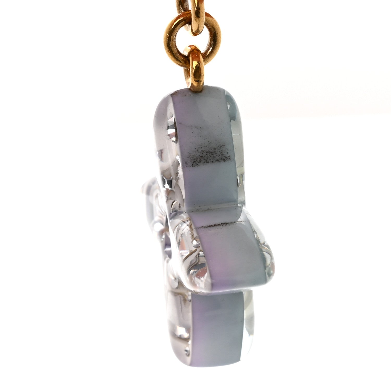 Louis Vuitton Resin Strass Glam Flower Bag Charm Multicolor 7 of 10